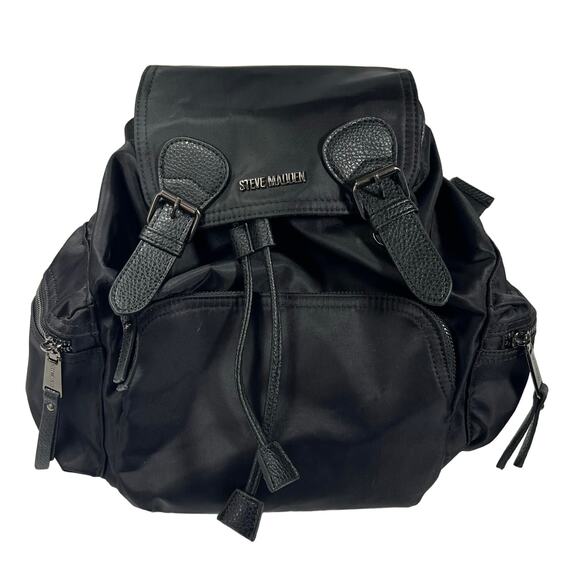Steve Madden black back pack - Picture 1 of 6